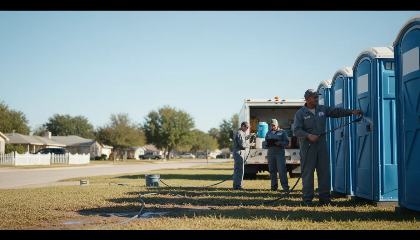 Long-Term Portable Toilet Rental in Pisgah, IA near me